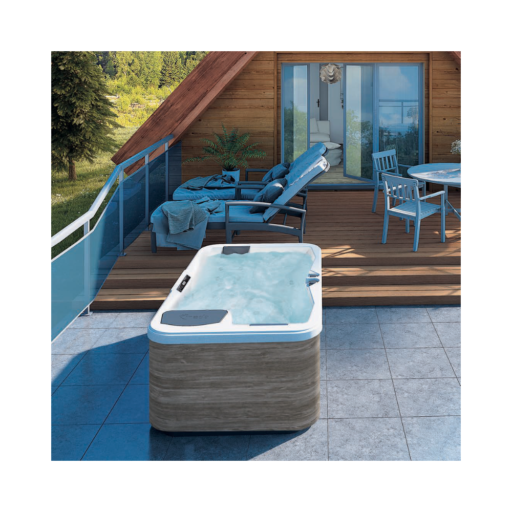 Acheter Spa 2 places intérieur ou extérieur, idéal petits espaces.