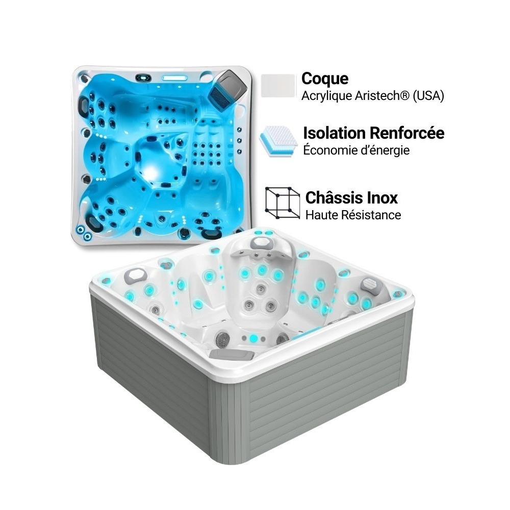 Spa 5 places Wellness 525 – Spa balnéo | Spa Promo