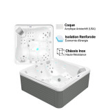 Spa 5 places Lodge 525 – Plug and play