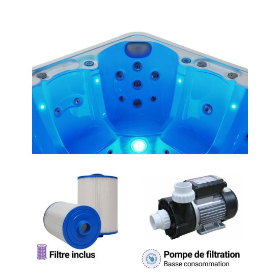 Spa 5 places Lodge 525 – Plug and play