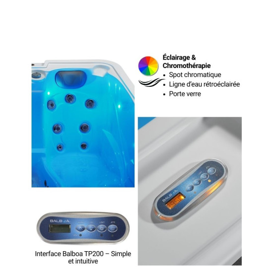 Spa 3 places - Lodge 325 Format compact