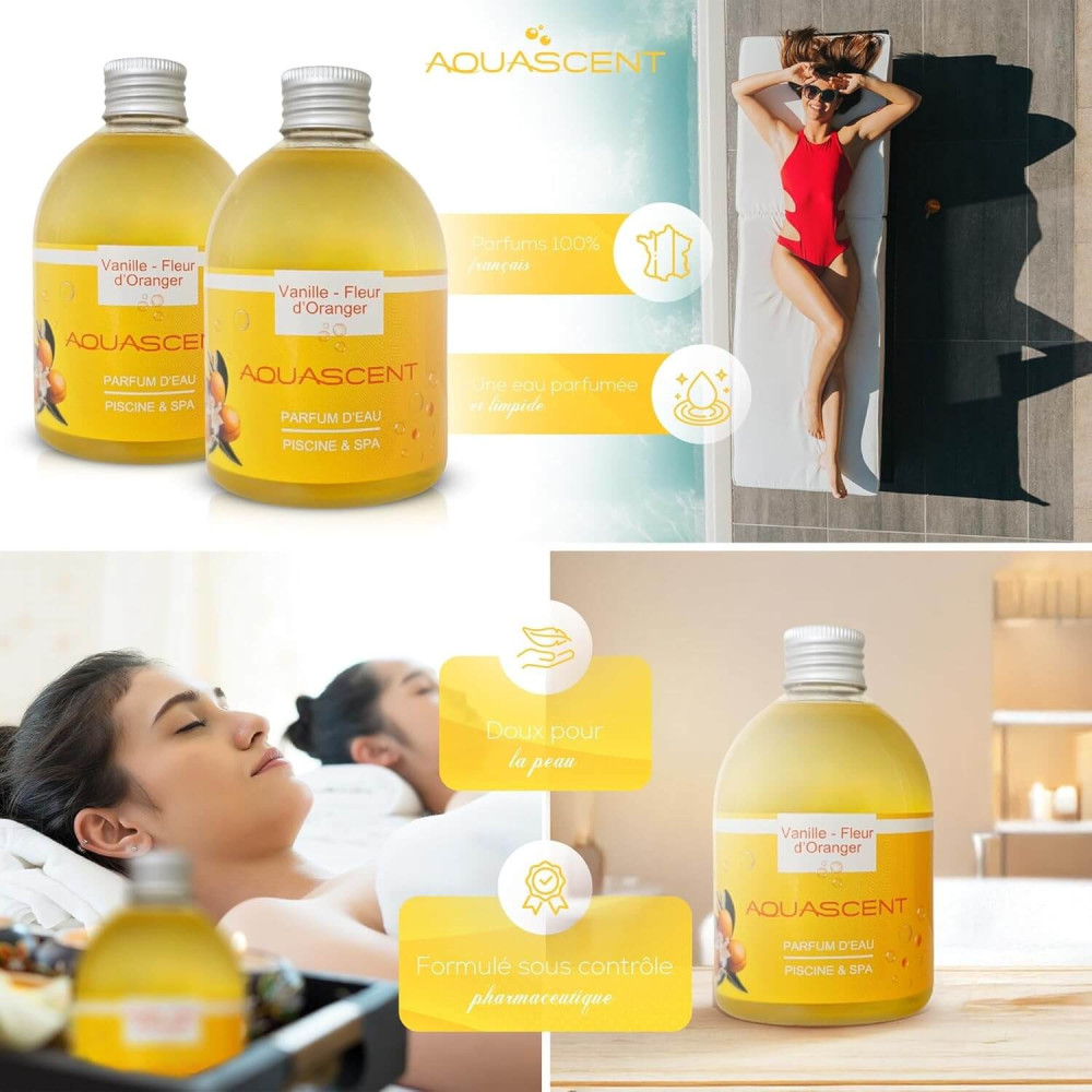 Parfum pour spa VANILLE - FLEUR D' ORANGER | Parfums