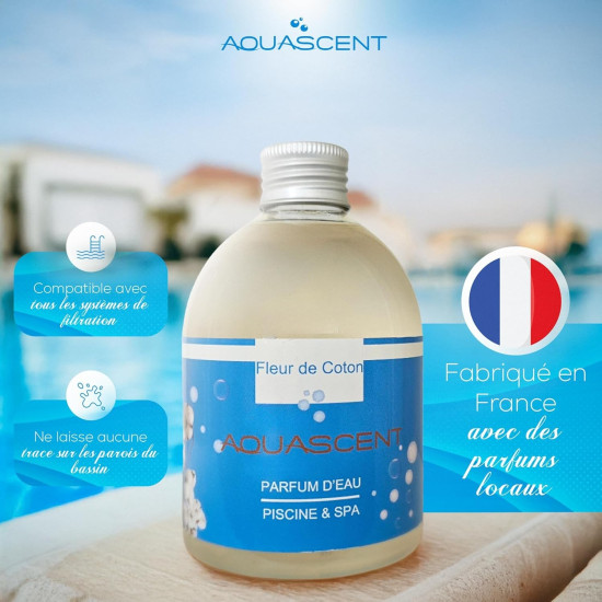 Parfum pour spas/jacuzzis FLEUR DE COTON - Aromathérapie