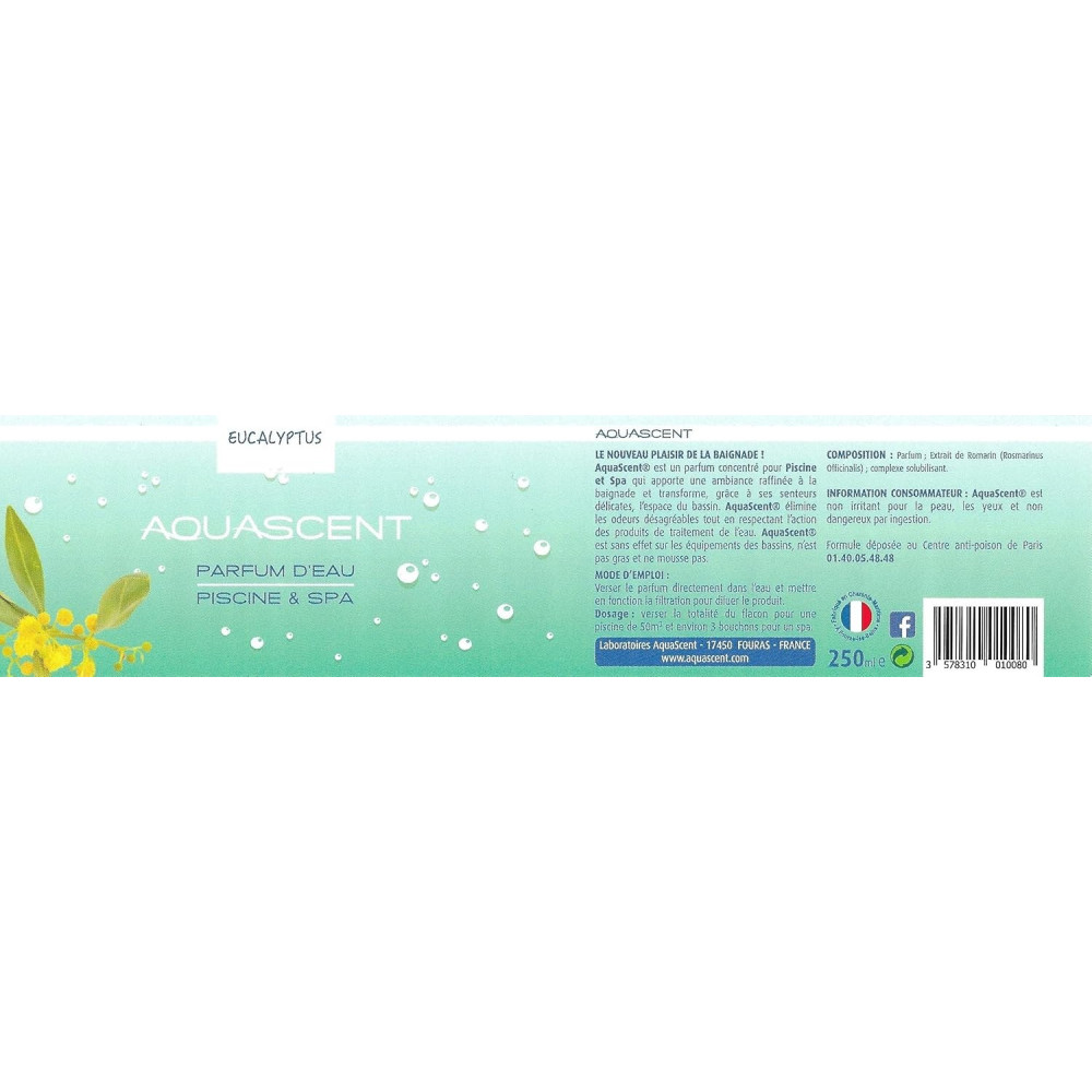 Parfum de spa EUCALYPTUS| Parfums Made In France | Spa Promo