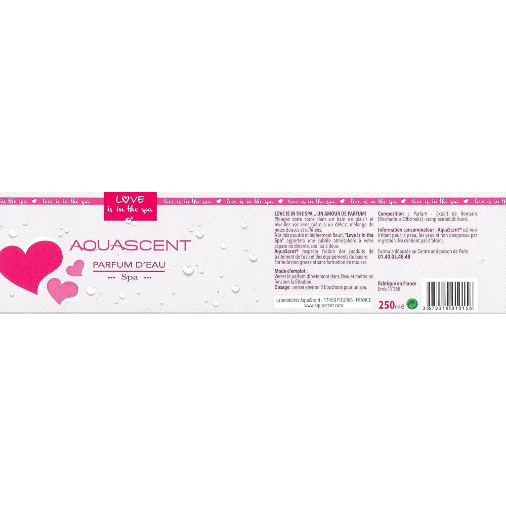 Parfum pour spa