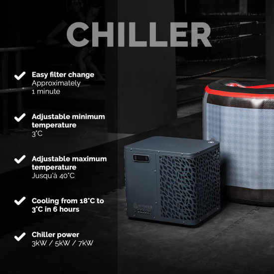 Spa Gonflable UFC Bain froid Duo Kit Chiller | Spa Promo