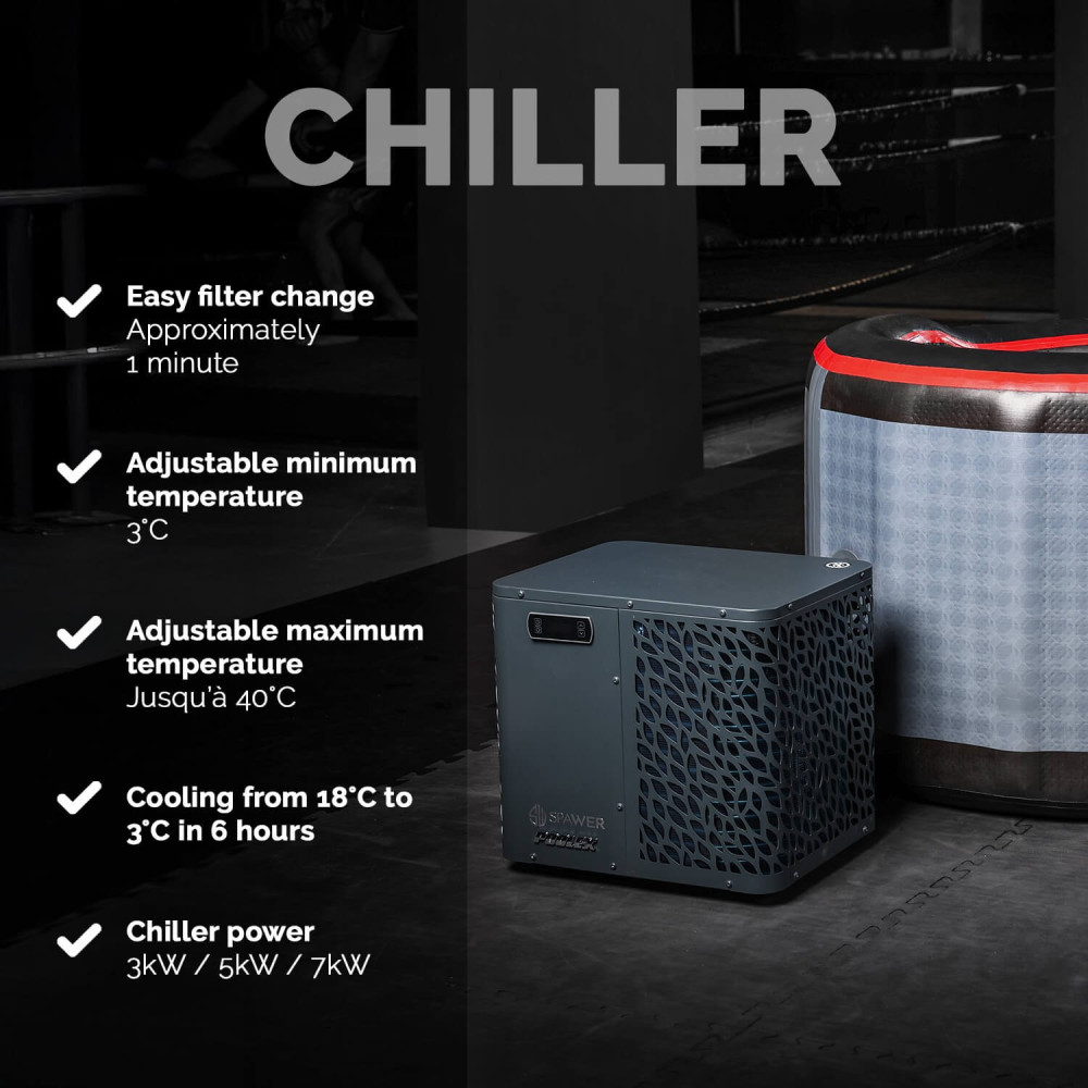 Spa Gonflable UFC Bain froid Duo Kit Chiller | Spa Promo