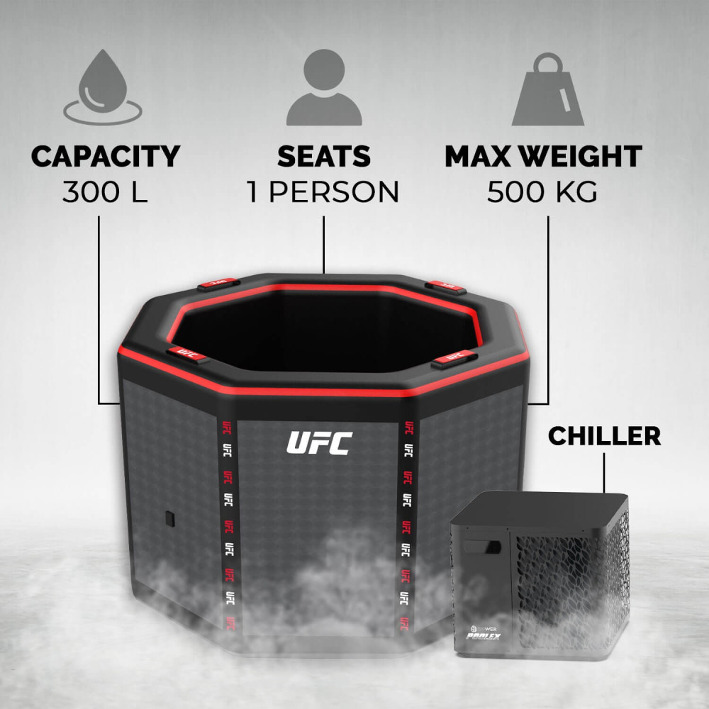 Spa Gonflable UFC Bain froid avec Chiller | Spa Promo