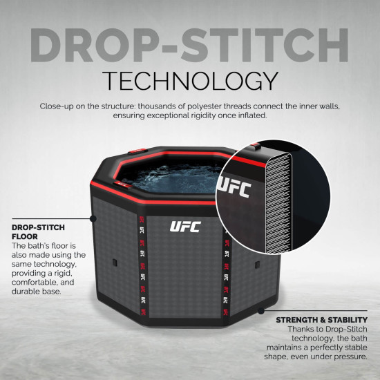 Spa Gonflable UFC Bain froid avec Chiller | Spa Promo