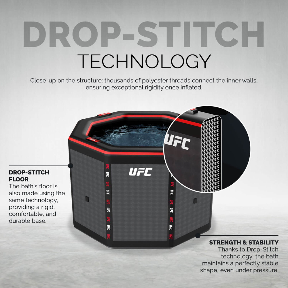 Spa Gonflable UFC Bain froid avec Chiller | Spa Promo