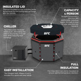 Spa Gonflable UFC Bain froid avec Chiller | Spa Promo