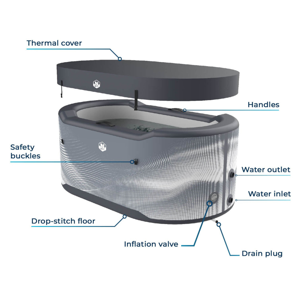 Spa gonflable Järvi Ice Bath | Spa Promo