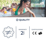 Spa semi rigide NetSpa Vita PREMIUM 6 places | Spa Promo