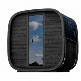 Sauna Holl’s Onyxia Cube Thermowood | Sauna extérieur