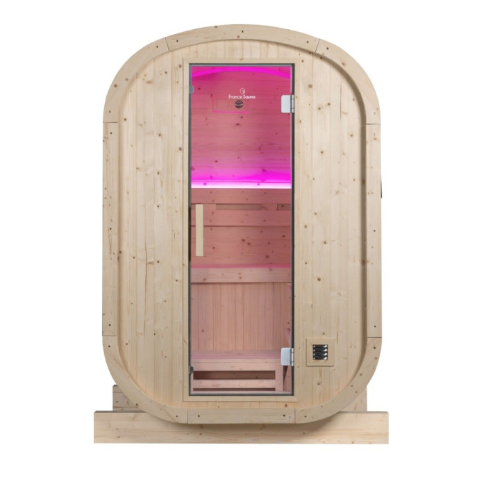 Sauna Gaïa Urban | Sauna extérieur en épicéa | Spa Promo