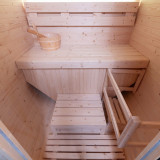 Sauna Gaïa Urban | Sauna extérieur en épicéa | Spa Promo