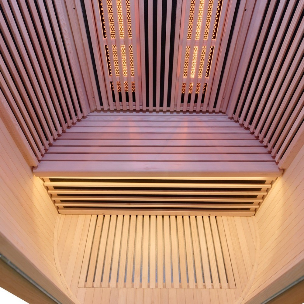Sauna Moon 2 places | Sauna infrarouge Full Spectrum