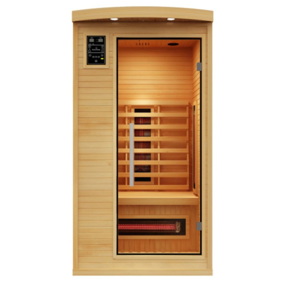 Sauna Apollon 1 place | Sauna infrarouge Full Spectrum