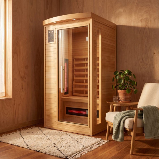 Sauna Apollon 1 place | Sauna infrarouge Full Spectrum