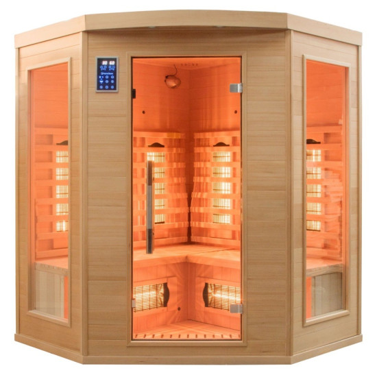 Sauna Apollon 3 places | Sauna infrarouge Full Spectrum