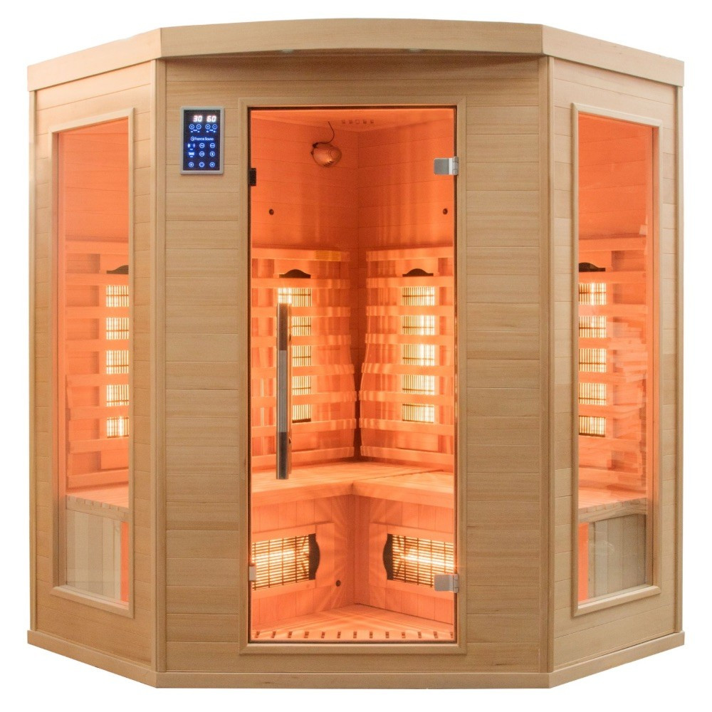 Sauna Apollon 3 places | Sauna infrarouge Full Spectrum
