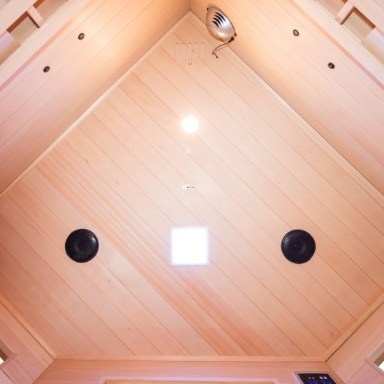 Sauna Apollon 3 places | Sauna infrarouge Full Spectrum
