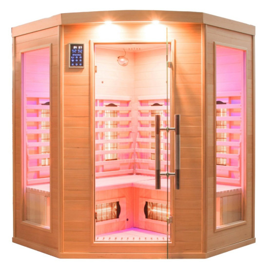 Sauna Apollon 3 places | Sauna infrarouge Full Spectrum