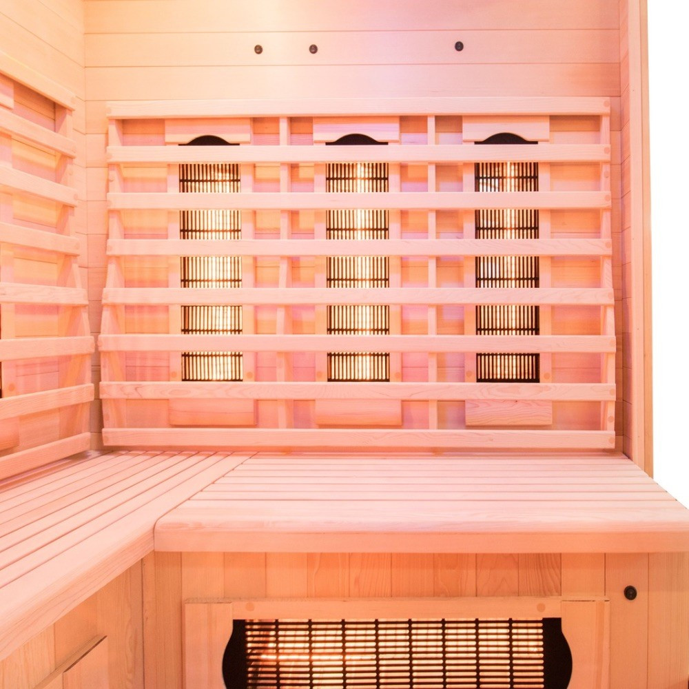 Sauna Apollon 3 places | Sauna infrarouge Full Spectrum
