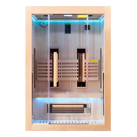 Sauna Sense 2 places | Sauna infrarouge Dual Healthy