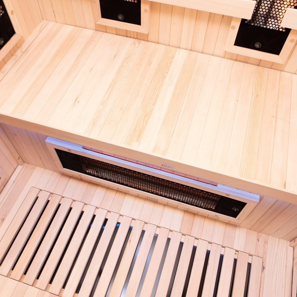 Sauna Sense 2 places | Sauna infrarouge Dual Healthy