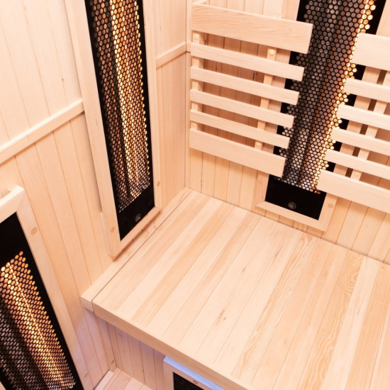 Sauna Sense 2 places | Sauna infrarouge Dual Healthy