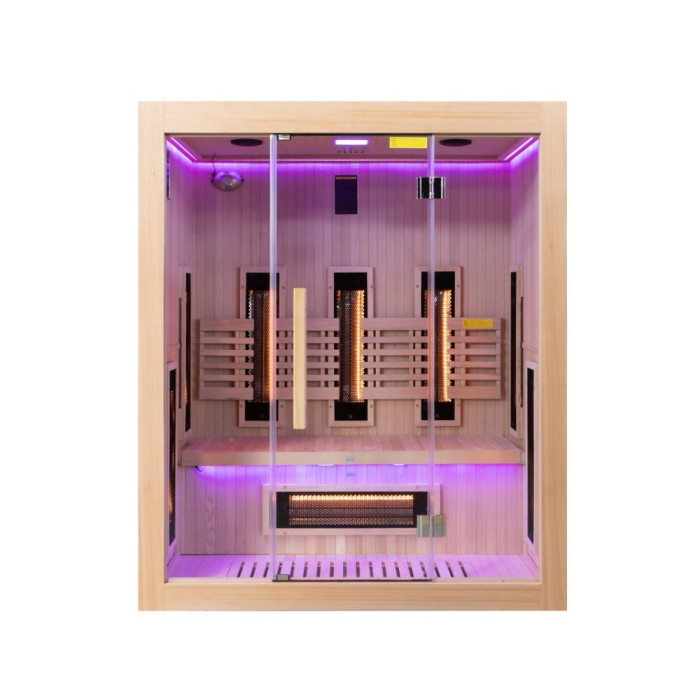 Sauna Sense 3 places | Sauna infrarouge Dual Healthy