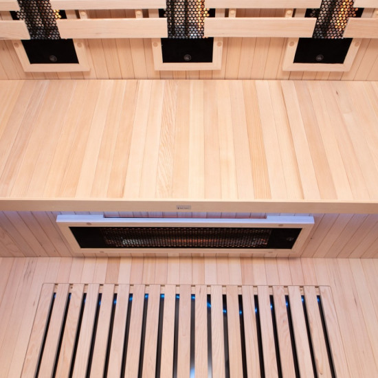 Sauna Sense 3 places | Sauna infrarouge Dual Healthy