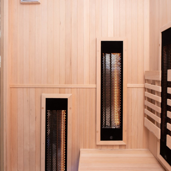 Sauna Sense 3 places | Sauna infrarouge Dual Healthy