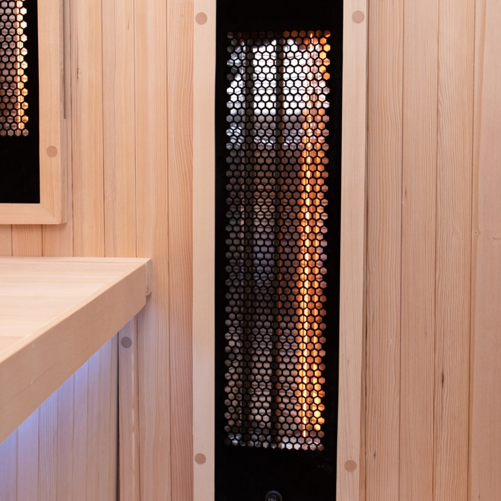 Sauna Sense 3 places | Sauna infrarouge Dual Healthy