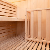 Sauna Zen 3 places angulaire | Sauna traditionnel |Spa Promo