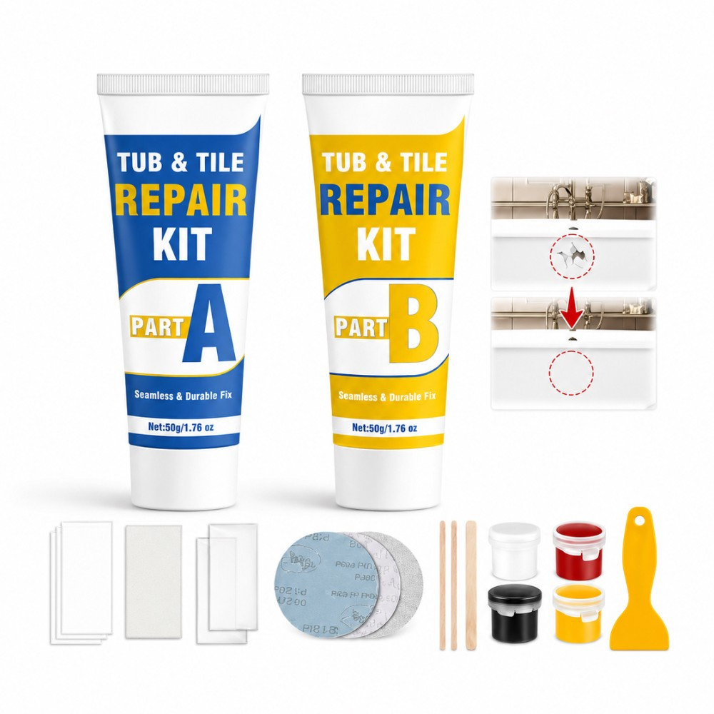 Kit réparation acrylique coque spa