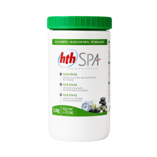 Stabilisateur de pH pour spa HTH Alkanal 1,2 kg
