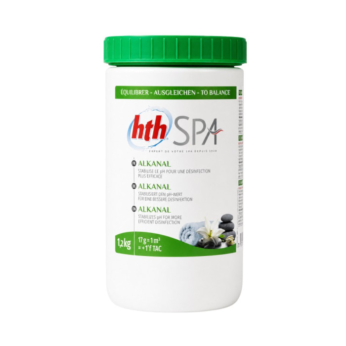 Stabilisateur de pH pour spa HTH Alkanal 1,2 kg