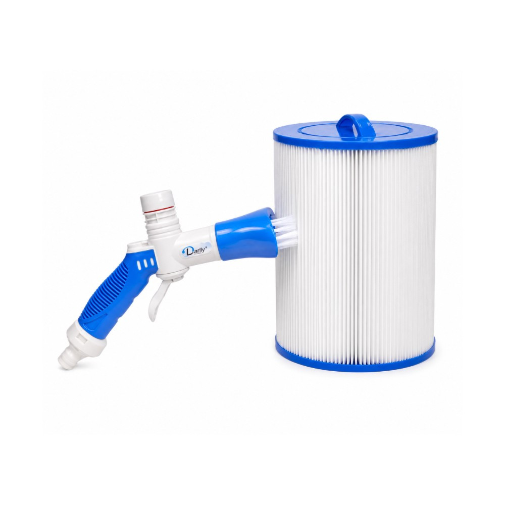 Brosse de nettoyage pour filtres de spa