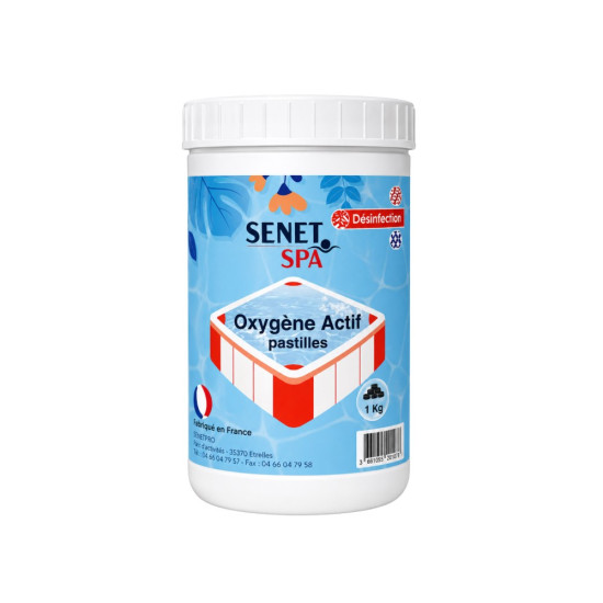 Oxygène actif en pastilles de 20g