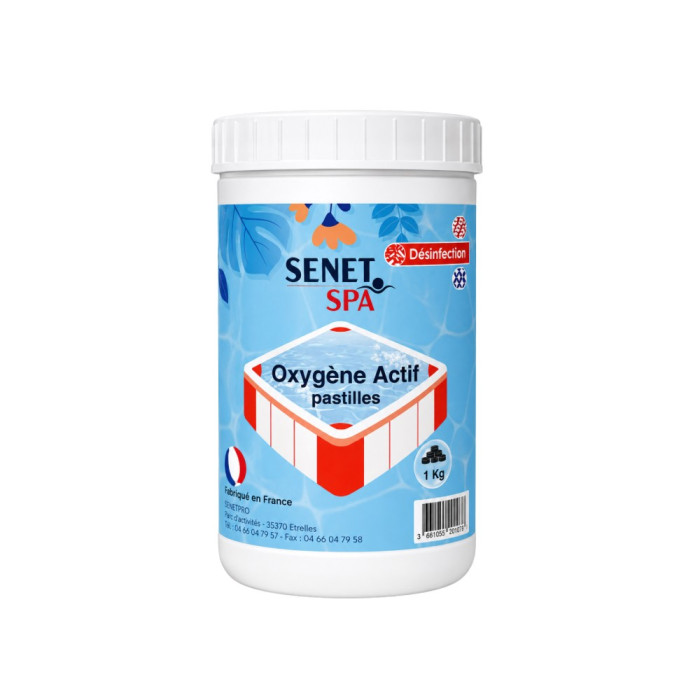 Oxygène actif en pastilles de 20g