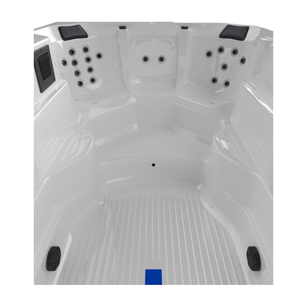 Spa de Nage Relax Spa 400 cm — 37 Jets, Chromothérapie