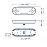 Clavier de commande JOYONWAY PB554 pour spa