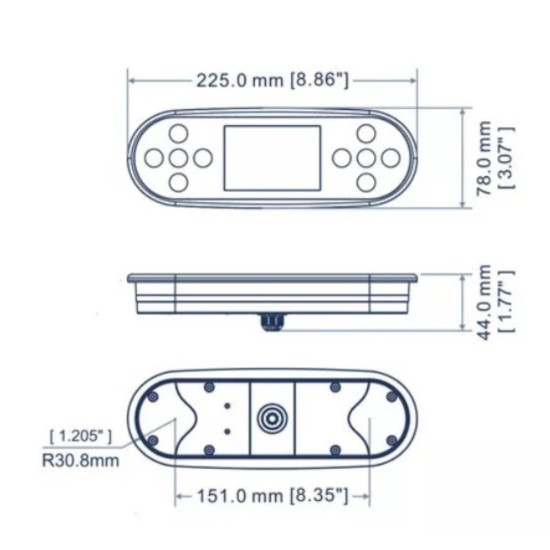 Panneau de commande PB553 JOYONWAY |Pièces Détachées