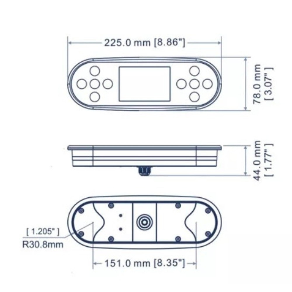 Panneau de commande PB553 JOYONWAY |Pièces Détachées