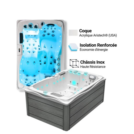 Spa 2 places Wellness 225 – Spa compact | Spa Promo